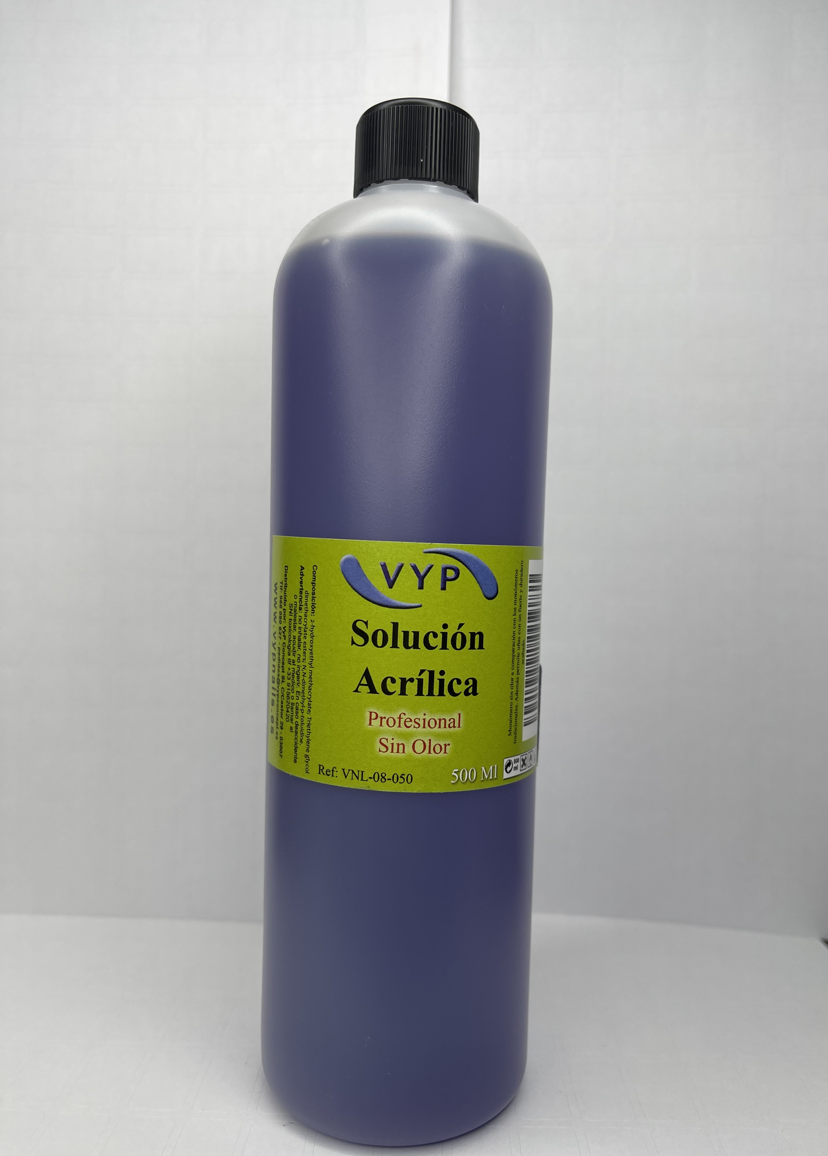 SOLUCIÓN ACRÍLICA SIN OLOR 500 ML