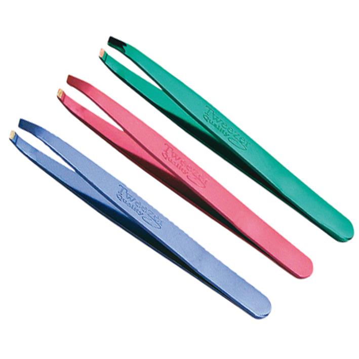 PINZA DEPILAR INOXIDABLE OBLICUA