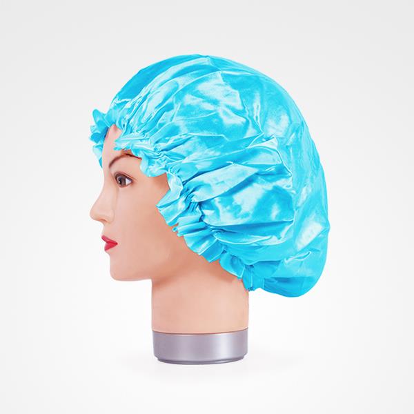 GORRO FSATÉN ANTI-FRIZZ FINO AZUL 